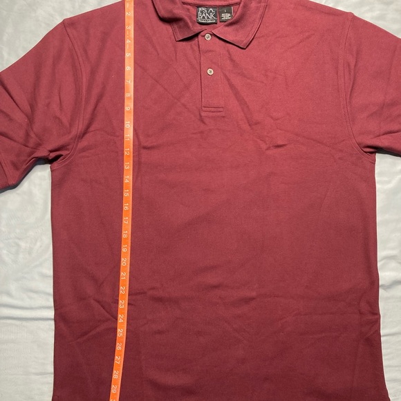 Jos. A. Bank Rich Burgundy Polo Shirt - Picture 8 of 9